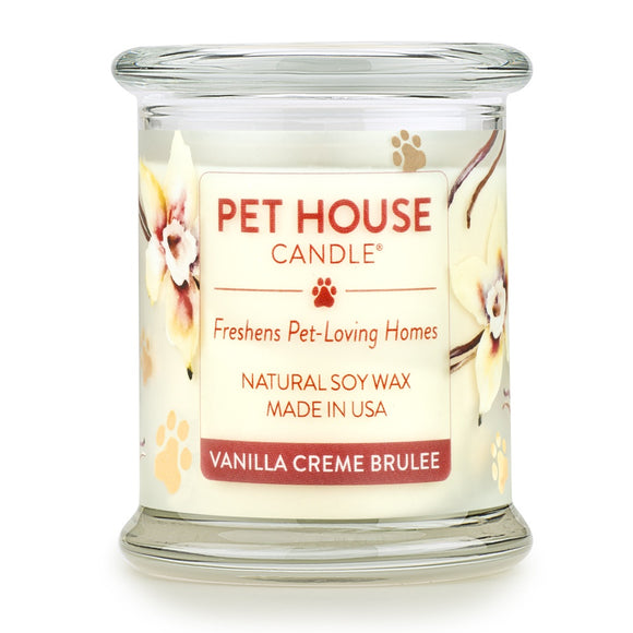 Pet House Candles Vanilla Creme Brulee