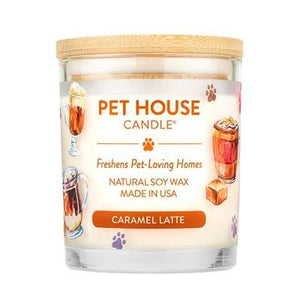 Pet House Candles Caramel Latte