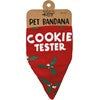 PBK Pet Bandana Cookie Tester