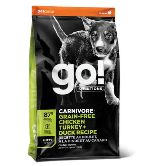 Go! Puppy Carnivore GF Chicken Turkey Duck