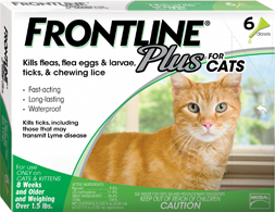 Frontline Plus 3 Month Dose Cat