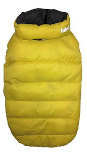 Fab Dog Pack N Go Reversible Jacket Yellow/Slate*