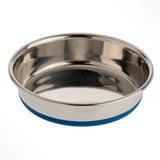 OurPets Rubber Bonded Stainless Cat Dish 12z 1cup