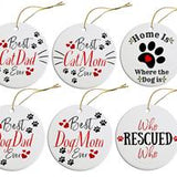 Mirage Round Christmas Ornament Asst