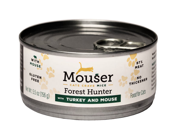 Mouser Forest Hunter Turkey & Mouse 5.5oz