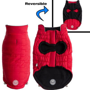 GF Pet Reversible Chalet Jacket Red