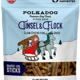 Polka Dog Holiday Pouch Tinsel & Flock 5oz