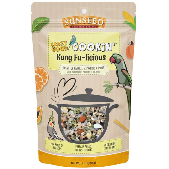 Sunseed Crazy Good Cookin' Kung Fu-Licious 12oz