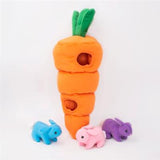 Zippy Paws Burrow Easter Carrot