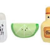 Pearhead Tequila Shots Dog Toys 3pk