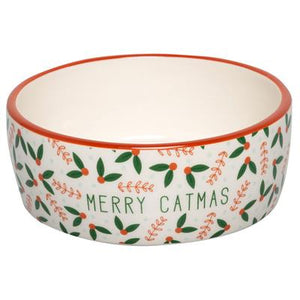 Pearhead Merry Catmas Cat Bowl*