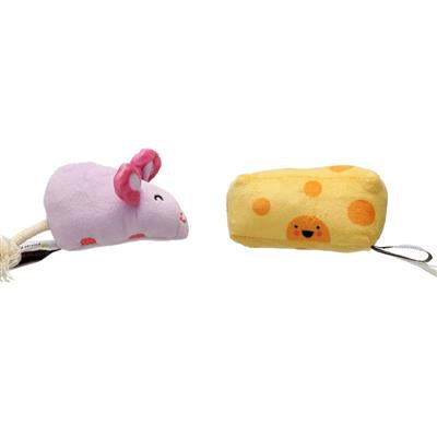 Pearhead Mouse Cat Toy 2pc Set