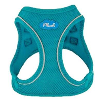 Plush Step in Air Mesh Harness Turquoise