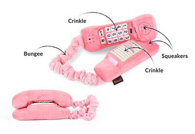 PLAY 80's Classic Paw Talk Pink Phone