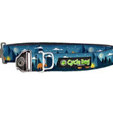 Cycle Dog Metal Latch Blue Camping Collar