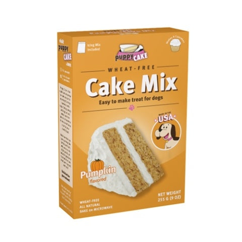 Puppy Cake and Frosting Pumpkin Cake Mix Wheat Free