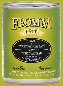 Fromm Pate K9 Cans GF Lamb Potato 12.2oz