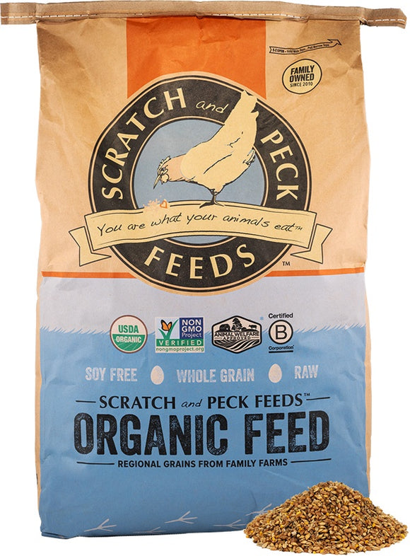 Scratch & Peck Nat Free Organic Layer 16% 40lbs