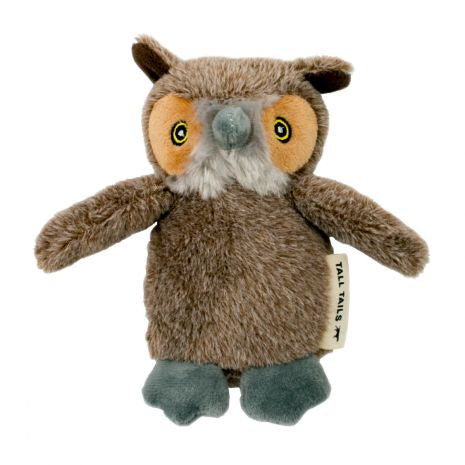 Tall Tails Plush Squeaker Owl