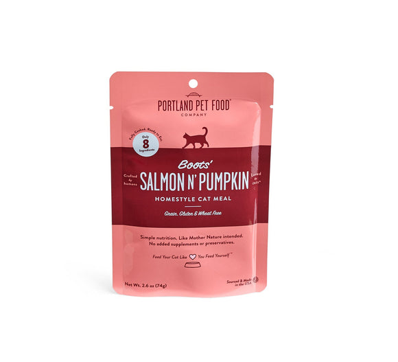 Portland Pet Food Salmon Pumpkin Cat 2.6oz*