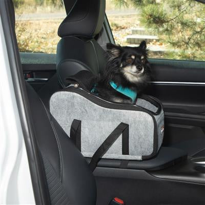 K&H Portable Pet Console Booster Seat Grey