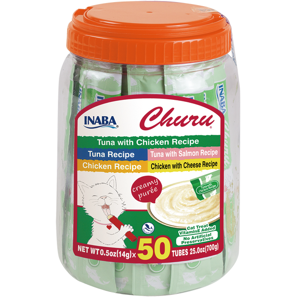 Inaba Churu Tuna & Chicken 50 Pack