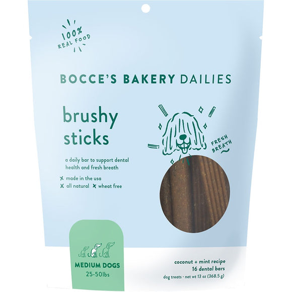 Bocce's Brushy Dental Sticks