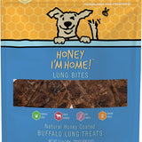 Honey I'm Home Buffalo Lung Bites 3.1oz