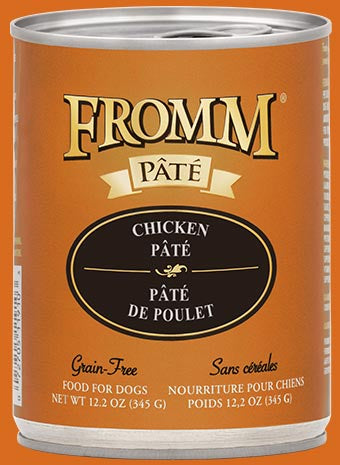 Fromm Gold K9 Cans Chicken Pate 12.2oz