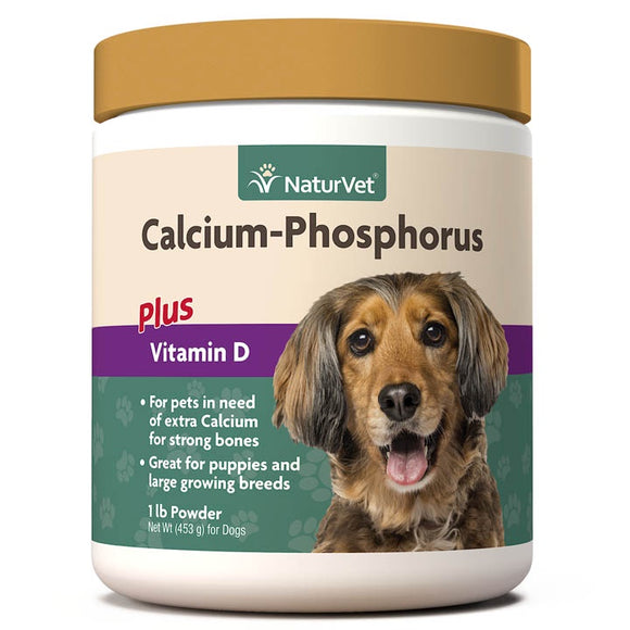 NaturVet Calcium Phosphorous Vitamin 1lb