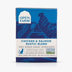 Open Farm Cat Blend Chicken Salmon 5.5oz