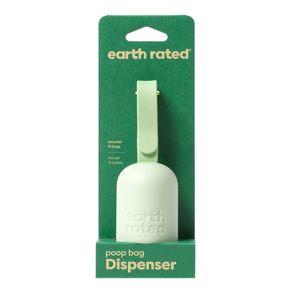 Earth Rated Poop Bag Dispenser with Bags