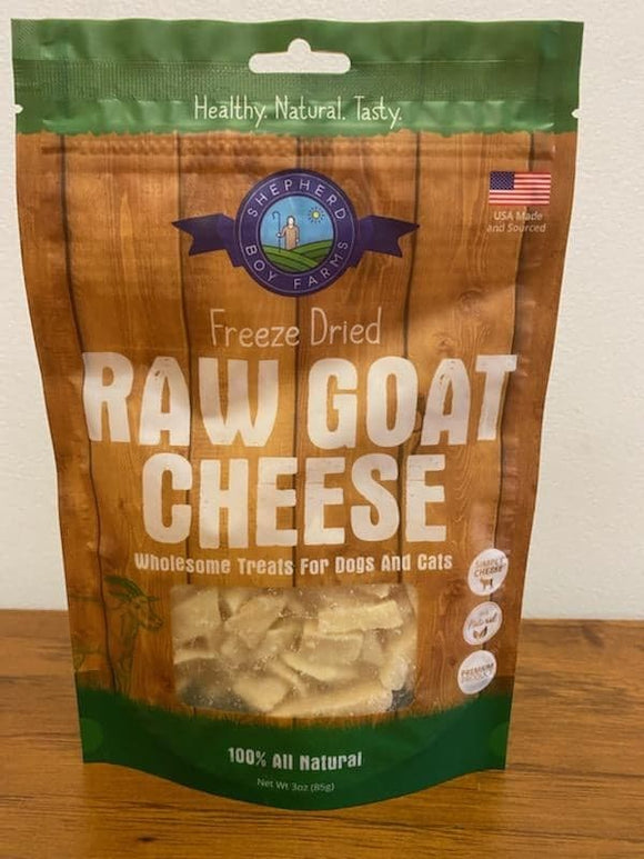 Shepherd Boy Freeze Dried Raw Goat Cheese