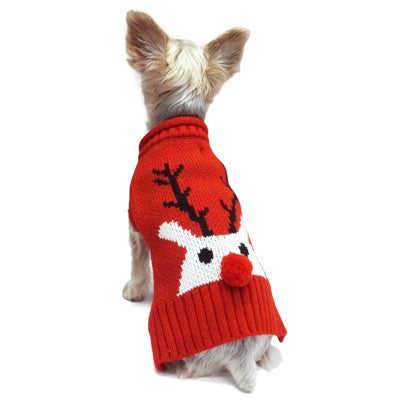 DOGO Red Nosed Reindeer Sweater*