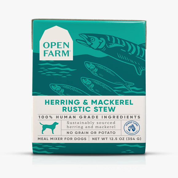 Open Farm Dog Stew Herring Mackerel 12.5oz