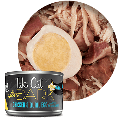 Tiki Cat After Dark Chicken Quail Egg 5.5oz