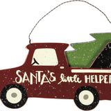 PBK Hanging Decor Santa's Helper