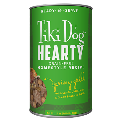 Tiki Dog Hearty Spring Grill Lamb*