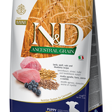 Farmina N&D K9 AG Lamb Blueberry Puppy Mini*