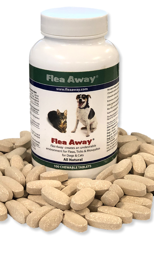 Flea Away Natural Treatment Chewable Tablet 100ct*