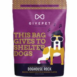 Give Pet Doghouse Rock Treat 11oz