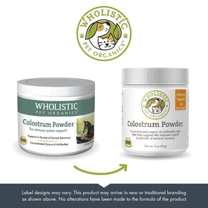 Wholistic Pet Organics Dog Colostrum 3oz