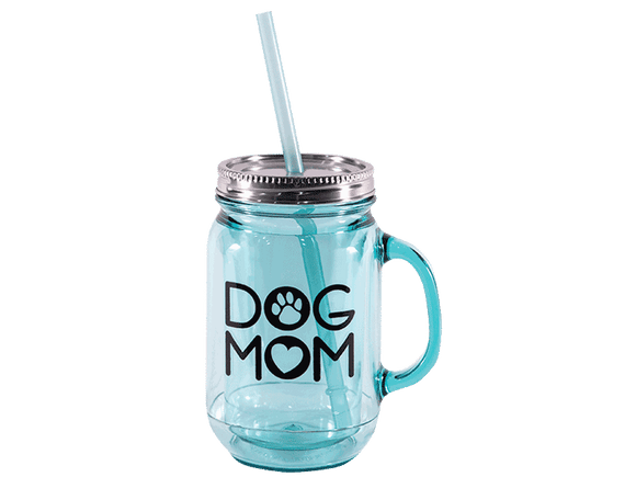 Dog Speak Mason Jar Dog Mom