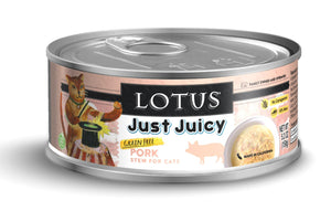 Lotus Just Juicy Pork Cat 5.3oz*