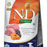 Farmina N&D K9 GF Pump Lamb Blueberry Puppy Mini