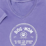 Spoiled Rotten Dogz Dog Mom LS Purple