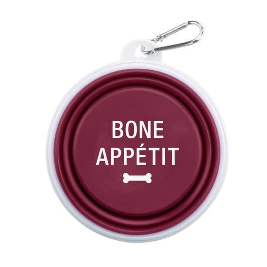 About Face Designs Bone Appetit Dog Bowl