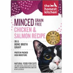 The Honest Kitchen Cat Minced Chicken Salmon 5.5oz*