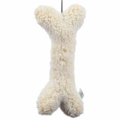 HuggleHounds Dog Fleece Bone Toy