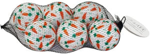 Midlee Easter Carrot Dog Tennis Balls